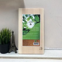 DK 1265 나무 다리 도마 (3호) 원목 우드 발도마 35cm.리빙톡톡