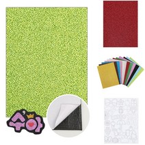반짝이 펠트지 접착 235x315mm 글리터 펄 네임 핀 만들기 재료 부자재 원단 DIY 용품 공예, 은색(bk19121766)