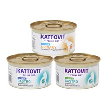 희동이네 고양이 캔 카토빗 캣 펠라인 85gX3개 택1 영양보조 습식사료 주식캔, 3개, 85g, 혼합 각1개씩