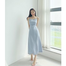 러블리아미에 / 아미에 /길이조절 린넨끈나시 뷔스티에 슬립 롱원피스