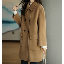 드레스허그 헤이너 미디엄 롱 루즈 코트 3color