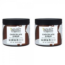 Wildly Organic Vegan Chocolate Syrup 와이들리 오가닉 비건 초콜릿 시럽 20oz(567g) 2팩