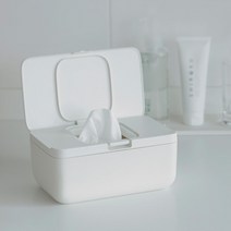 일본 마나 원터치 물티슈 케이스 / W636, 화이트[W636W], 1개