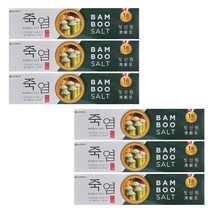 엘지 죽염 밤부솔트 청신원치약 90g x 6개