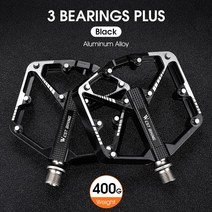 실내 자전거 페달 MTB 페달 경량 페달 자전거페달웨스트 바이킹 자전거 페달 3 베어링 MTB 미끄럼 방지 초, 01 3 Bearings Plus