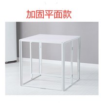 매장 선반 빵진열대 슈퍼 마트 매대 편의점 제품진열대 행사 선반 선반장 과일 마트, 100*100*80화이트플랫폼화면없음