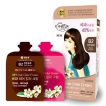 자연으로 비파헤어컬러크림120ml 흰머리 새치커버 염색약 한방염색약, 1개, 진한갈색