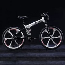 초경량 접이식자전거 휴대용 미니벨로 사이클 21/24/27/30 속도 접이식 산악 자전거 소프트 테일 프레임 24, 04 MODEL 4_01 24in_03 27