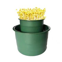 Younimu 콩나물자동재배기 콩나물 키우는기계 가족 콩나물재배기, 미디엄 사이즈+빅 사이즈(3~5인용)