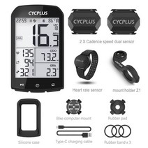 자전거속도계 즈위프트 케이던스 센서 GPS 실내자전거 속도계 cycplus gps +, m1 2xc3 h1 및 z1