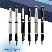 워터맨 만년필 엑스퍼트3 무료선물포장, 각인안함, 매트블랙 CT F촉(보통촉)