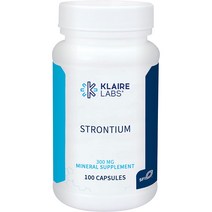 klaire Labs 클레어랩스 Strontium 100 capsules, 1개