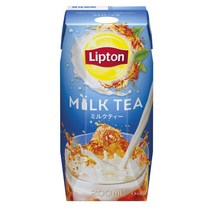 립톤 홍차 종이팩 음료수 밀크티 200ml x24병