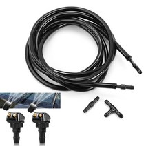자동차 앞 유리 와셔 와이퍼 블레이드 워터 노즐 인피니티 EX FX JX QX X25 EX35 G25 G35 G37 ESQ QX50 QX60 QX70 QX80 Q50 Q60, [01] Nozzle and Hose
