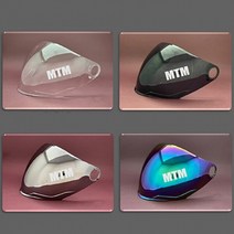 MTM MT-22 RS-10 오픈페이스 헬멧 전용 쉴드, 클리어