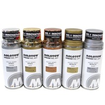 [모로토] 아크릴스프레이 400ml 금속 (색상선택) - 스프레이페인트 바니쉬 모로토우 MOLOTOW, 420 METALLIC Silver