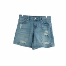 유니클로 연청 데님 데미지5부진 여자 M [30] 5859