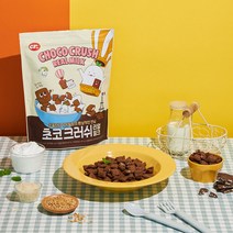 초코크러쉬 리얼밀크 500g, 초코 크러쉬 + 프로틴 인절미, 1개