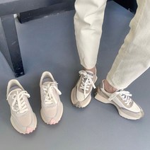발편한 소가죽 여성 키높이 스니커즈 속굽운동화 5cm