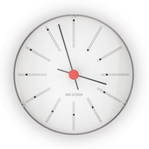 아르네야콥센 로젠달 AJ뱅커스 고급 엔틱 벽시계 Arne Jacobsen Aj Bankers Wall Clock 43688