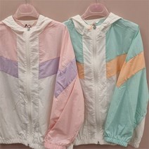 로엠걸즈 NC15 절개배색 와샤 바람막이 RGJA22S2C