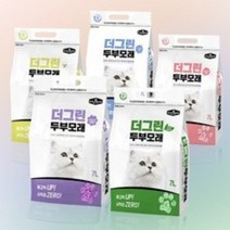 100% 천연재료 무방부제 친환경 고양이모래 더그린 두부모래 7L x 4개, 라벤더향(7L x 4개)
