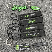 가와사키 닌자 열쇠고리 Ninja 키체인 펜던트 Monster, 4.가와사키/닌자+닌자 펜던트