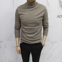 아도르클래식 슬립 하이스판 이너용 반폴라 긴팔 니트