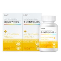 바른 멀티 비타민 미네랄  종합 영양제 90정, 2박스(6개월분)