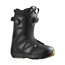 살로만(Salomon) 스노보드 부츠 LAUNCH BOA SJ 2022-23년모델 남자, 블랙/블랙/화이트