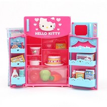 헬로키티 양문형 럭셔리 냉장고 소꿉놀이 엄마랑놀기 장난감 유아동 유치원, 헬로키티 꽁꽁 냉장고