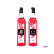 1883 로즈 시럽 1L x 2개