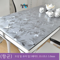 식탁 매트 테이블보 방수 방열 오일 워시드 투명 테이블보, 70*140cm, 업그레이드  색상 tianxiang 1.0mm
