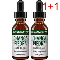 [1+1] NutraMedix Chanca Piedra Stone Breaker 1온스 / 30ml 1 액상 보충제 병