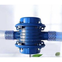 미니 드릴펌프 긴급배수 전동드릴 워터펌프 수족관, 블루 구리 코어