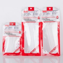 판매김치 완구류 포장용 케이블 타이 전선정리 가정, 4X150mm(30pcs)백색-낱개/co-00015