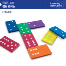 대형 6점도미노x1개 12x7x1cm 6점도미노 수학놀이
