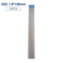 텅스텐 텅스텡 전극 봉 10pcs 2% Lanthanated WL20 TIG 1.0 1.6 2.0 파란색 금속 가공, 01 A, 01 A
