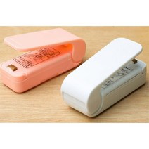 가정용 식품 비닐 봉지 밀봉기 비닐접착 비닐봉합, 1개, 색상랜덤1P