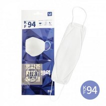 포시즌 황사마스크 KF94(1개입)(대형)(흰색) 국산, 1개입, 상세페이지 참조
