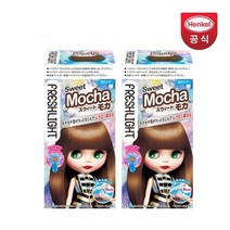 프레쉬라이트 버블/폼타입 염색제 스위트 모카 1+1, 상세페이지참조