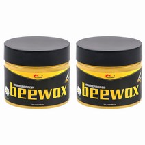 천연밀랍 목제 가구 원목 도마 밀랍왁스 나무가구 광택제 밀랍 바닥왁스 바닥 왁스 코팅제 80g, 80gX2