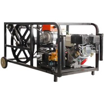 무인방제기 덕트 비닐하우스 자제 상추모종 고추모종, 디젤 60 펌프 베어메탈(발전기 포함)