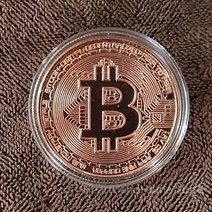 2021 뉴 골드 실버 두 가지 색상 Ethereum ETH 동전 금속 공예 XRP BTC 리플 시바 와우 개 비트코인 가상 비 통화 동전, 하나, rosegoldbitcoin