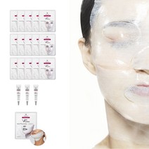 벨라컨투어 콜라겐벨벳마스크 15매 피부과 마스크팩 목주름 팩 바르는콜라겐 크림 7ml 3개 턱선 리프팅 마스크 1매