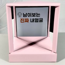 라두나 남이보는 내얼굴 무반전 거울, 화이트