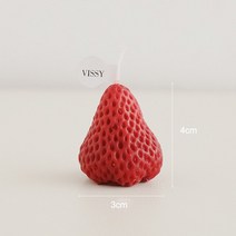 수제 사랑스러운 마카롱 양초 아로마 테라피 웨딩 홈 인테리어 INS 슈팅 소품, [10] Red 1pc 4.5X4cm
