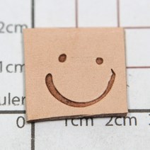 로스킨 18mm 스템프 불도장 각인(사람 스마일)