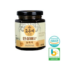 알톨 조은이식품 배 도라지 생강 농축액 240g, 배도라지생강농축액 240g