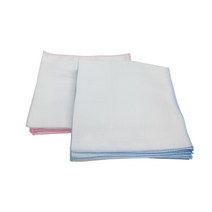 국산 순면 무형광 거즈면 무지 가제 손수건 20장
